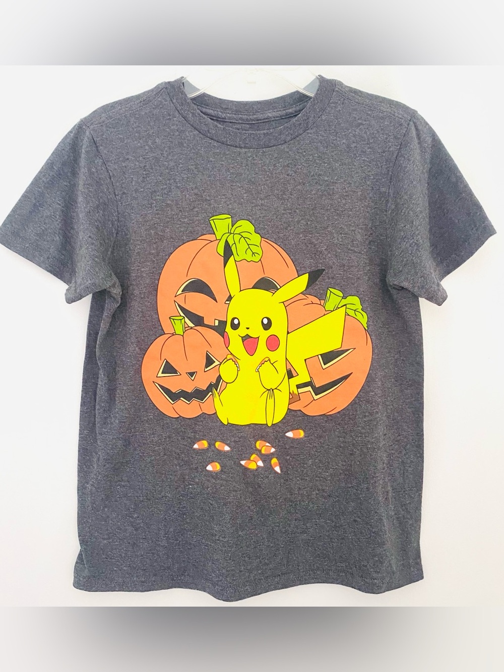 🎃POKÉMON Halloween Pumpkin Graphic T-Shirt SZ M